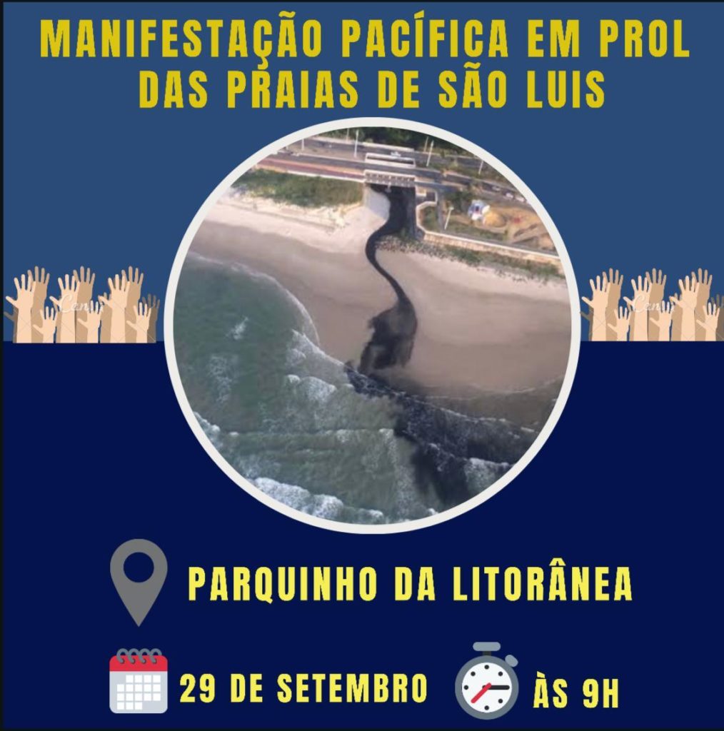 Estevão Aragão Convoca População Para Manifestação Pacifica Por Conta Da Poluição Nas Praias De