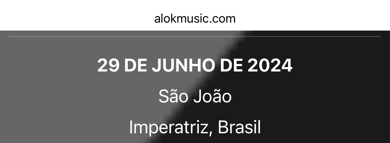 Dj Alok confirma show em Imperatriz no dia 29 de junho