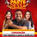 Yan Mendes será homologado candidato a vereador pelo PSB de Bacabeira em convenção no próximo dia 03