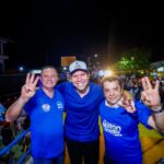 Governador Carlos Brandão participa de mega carreata em apoio a Milton Gonçalo em Santa Rita