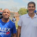 Eduardo Braide pede votos para candidato a vereador da área Itaqui Bacanga, Alex Paiva